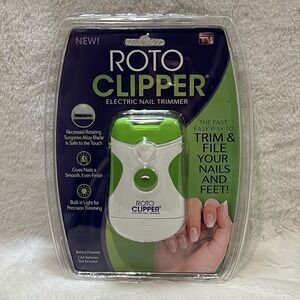 Roto Clipper Electric Nail Trimmer AS SEEN ON TV BRAND NEW Trim & File Nails NEW